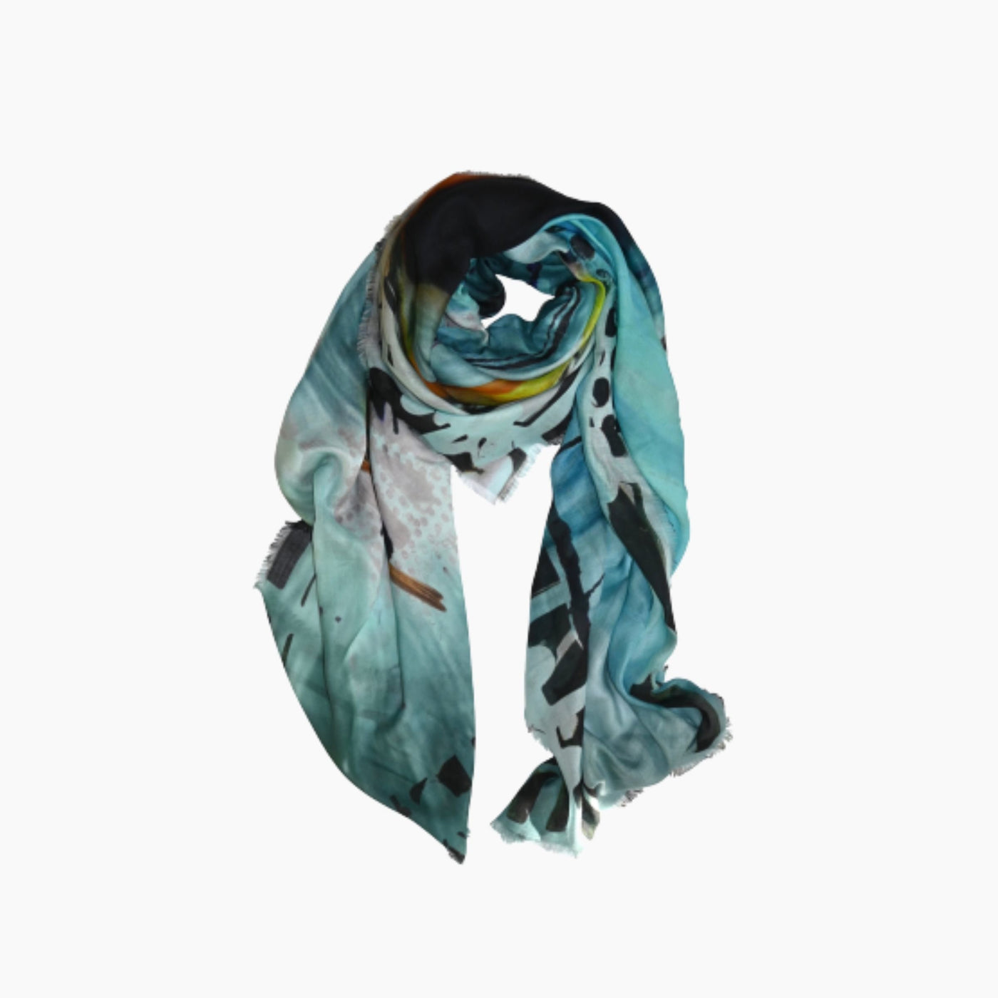 L'Oiseau Bleu Silk Modal Scarf