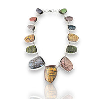 Engraved Kaleidoscope Necklace