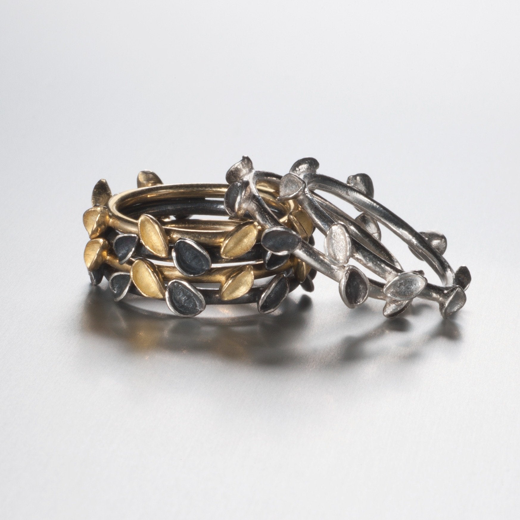 Stacking Floral Rings