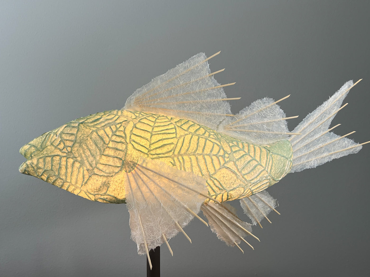 Aegean Santorini Koi Lamp