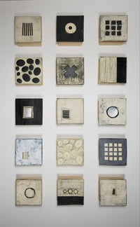 Small Wall Squares in Black and White