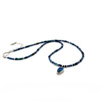Lapis, Sapphire & Opal Necklace
