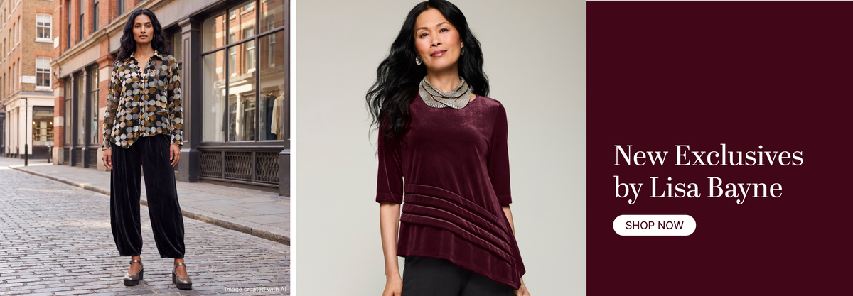 New Exclusives by Lisa Bayne