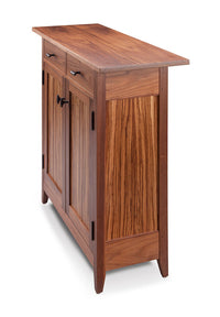 Zebra Two-Drawer Side Cabinet