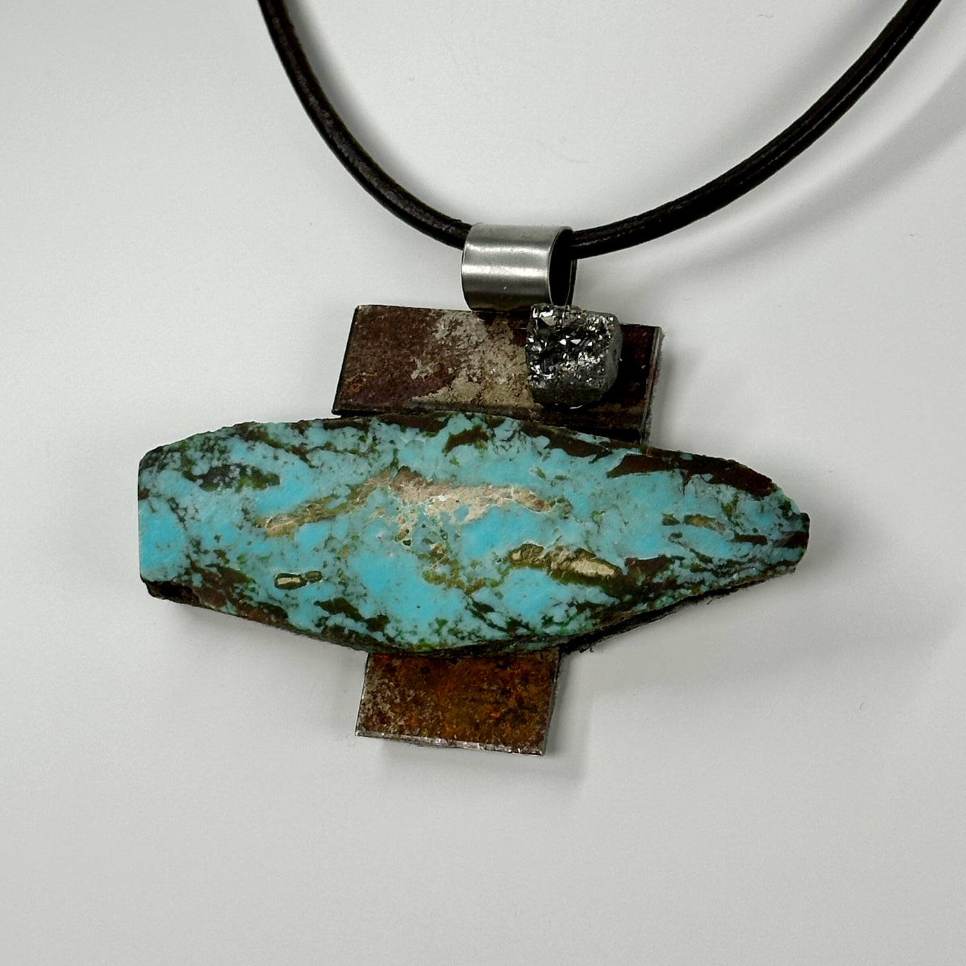 Modern Healing Stone Necklace