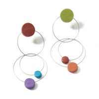 Double Loop Mobile Earrings