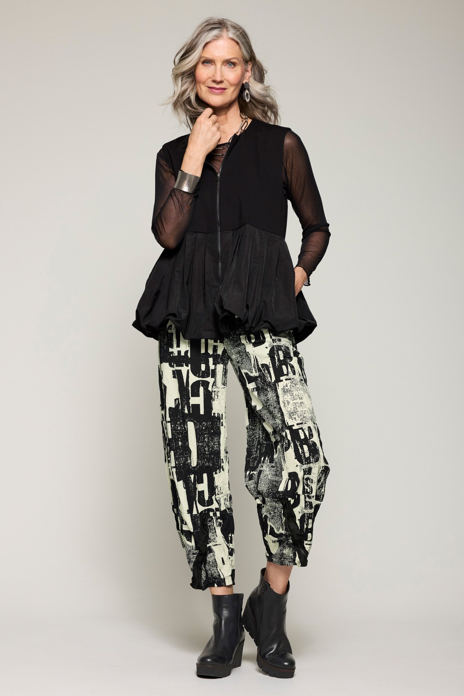 Peplum Vest
