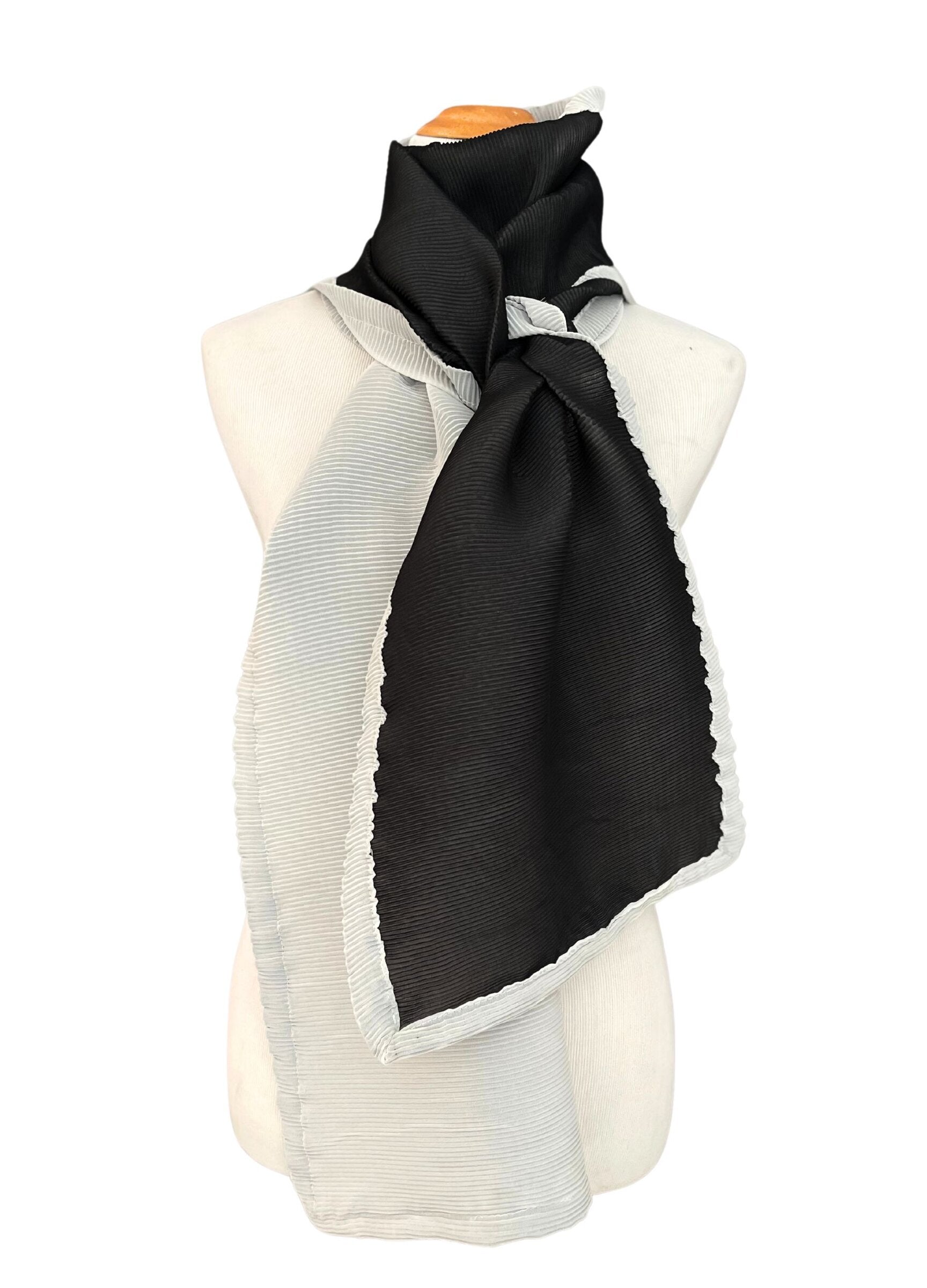 Black with White Trim