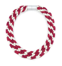 Criss Cross Cherry Necklace