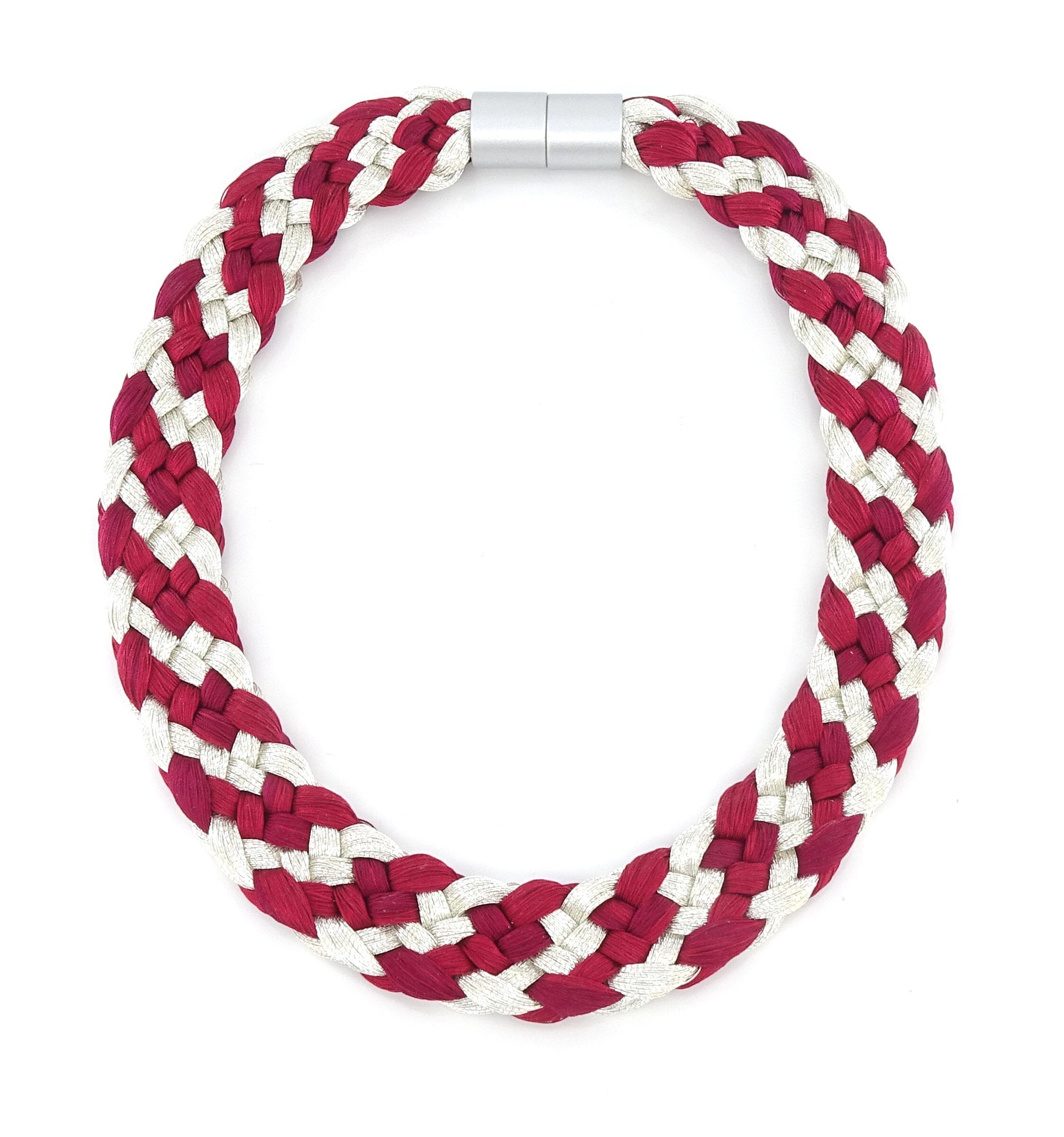 Criss Cross Cherry Necklace