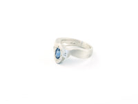 Picot Ring with Montana Sapphire