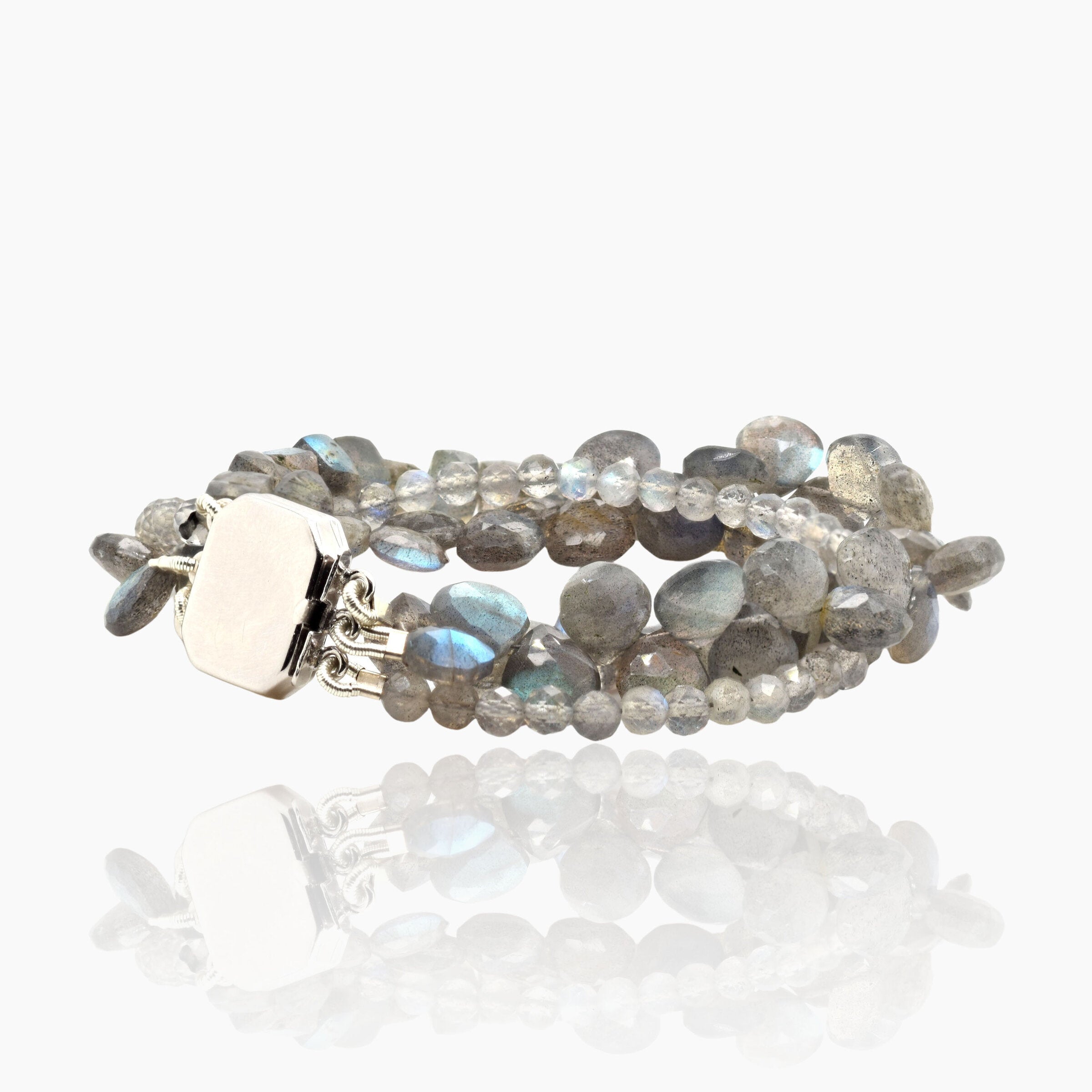 Multi-Strand Labradorite Bracelet