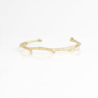 Gold Twig Bracelet