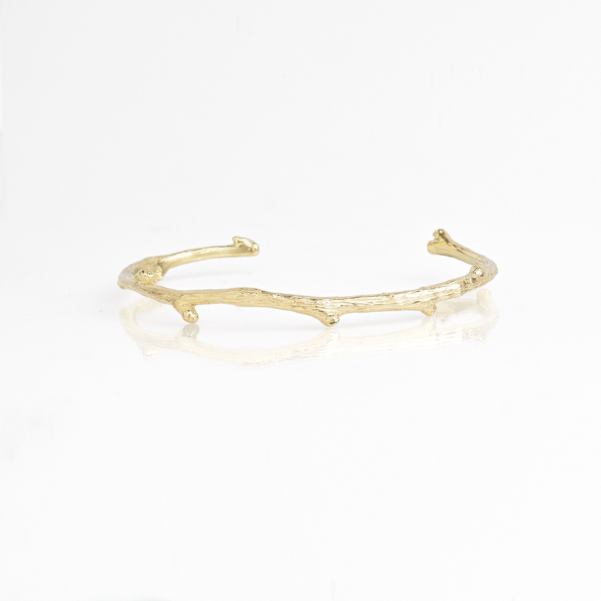 Gold Twig Bracelet