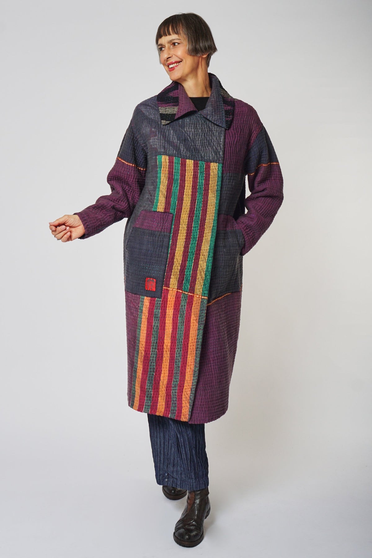 MMTS Holiday 2026 Double Breasted Long Coat