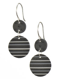 Black with stripes
