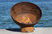 Meridian Sculptural Fire Pit