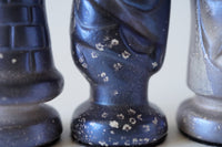 Handmade Raku Chess Set IV