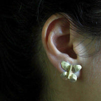 Petite Butterfly Bronze Earrings