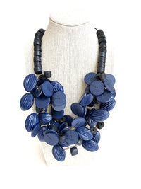 Chunky Blue Necklace