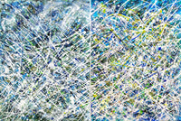 Blue Light Diptych