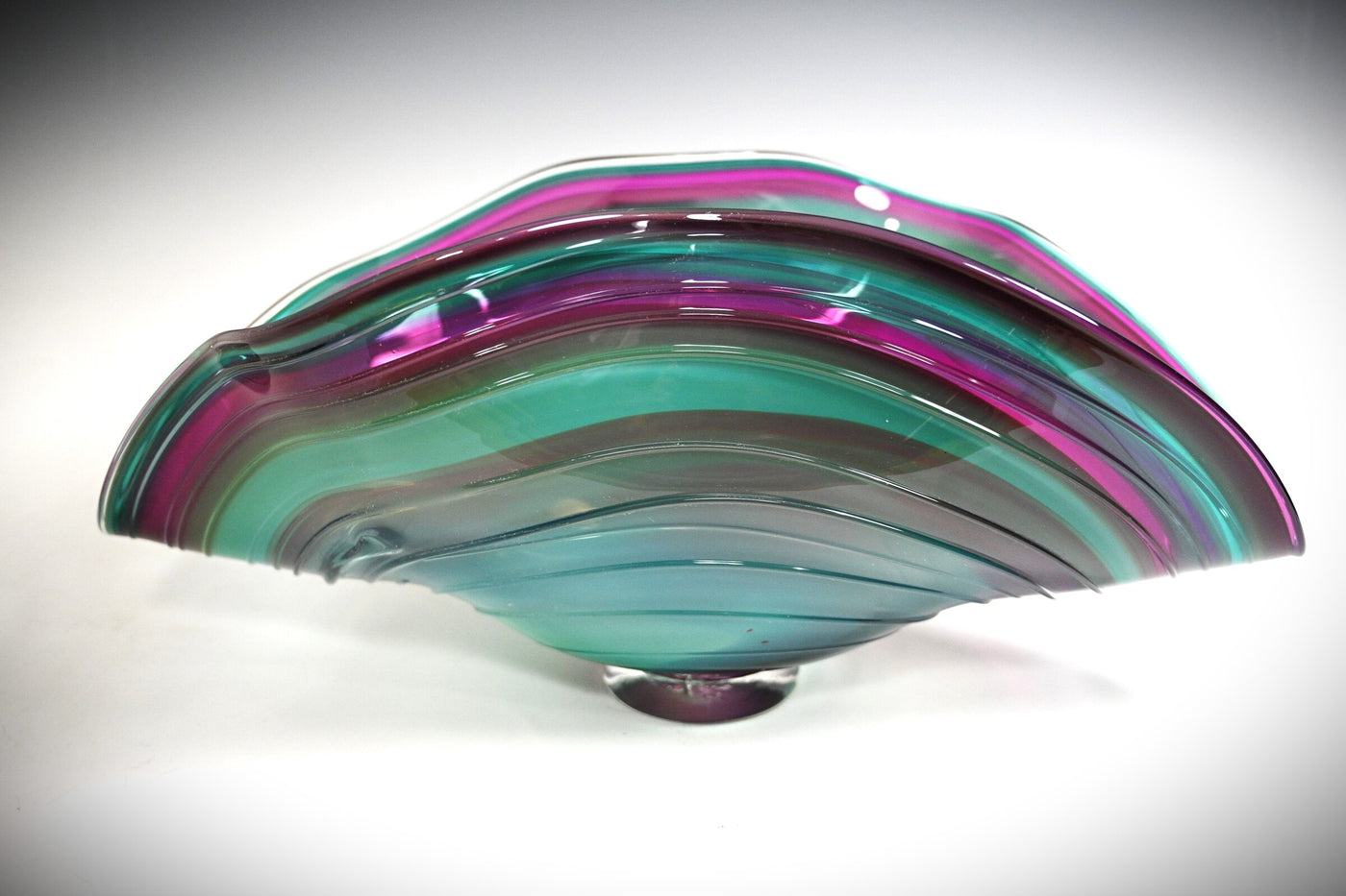 Blue/Pink Folded Bowl