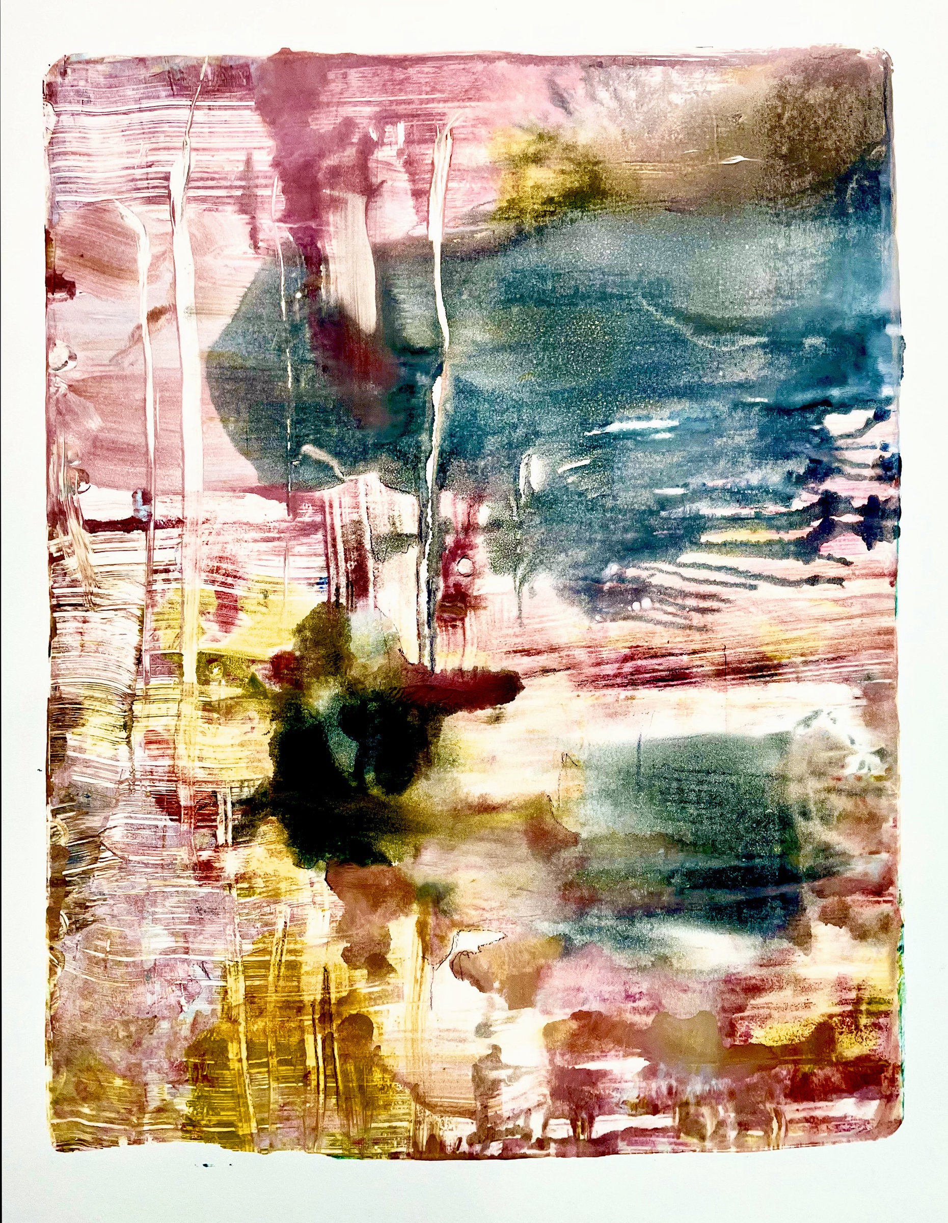 Corallium Monoprint 2