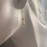Signature Apatite Coral Earrings