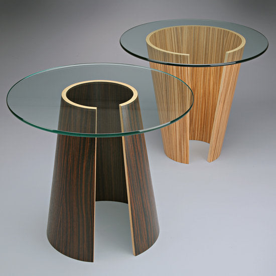 left: macassar ebony, right: zebrawood