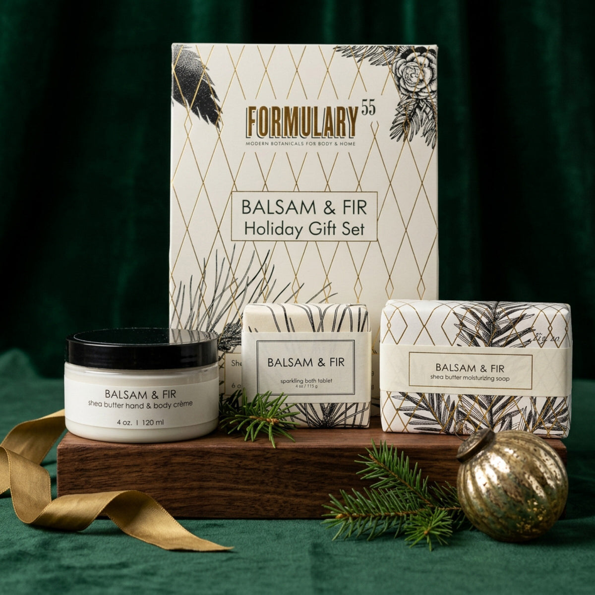 Balsam & Fir Holiday Botanical Gift Set