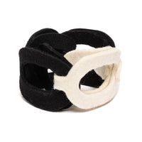 Black with White Link