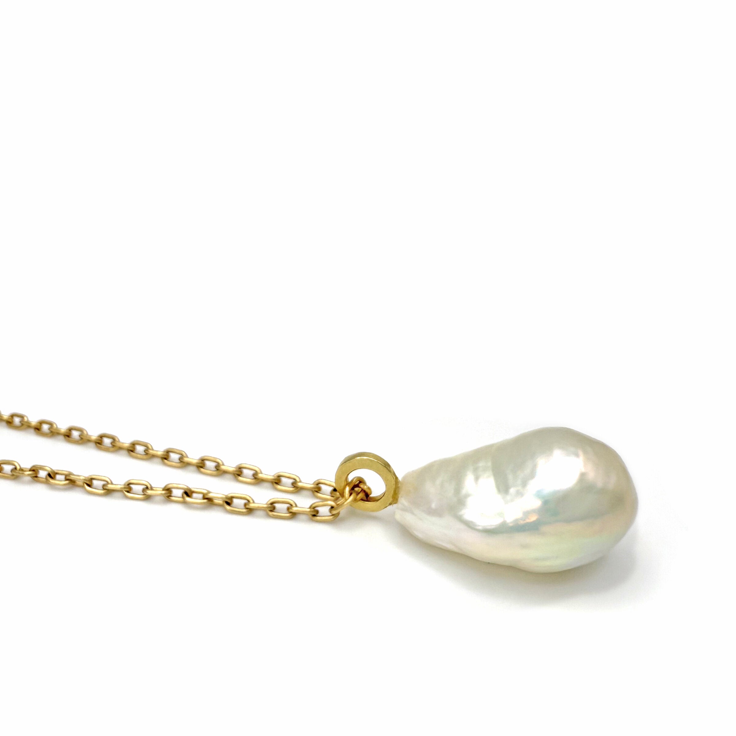 Baroque Pearl Drop Pendant II