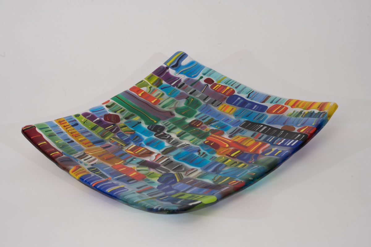 Patch Work Style in Fused Glass