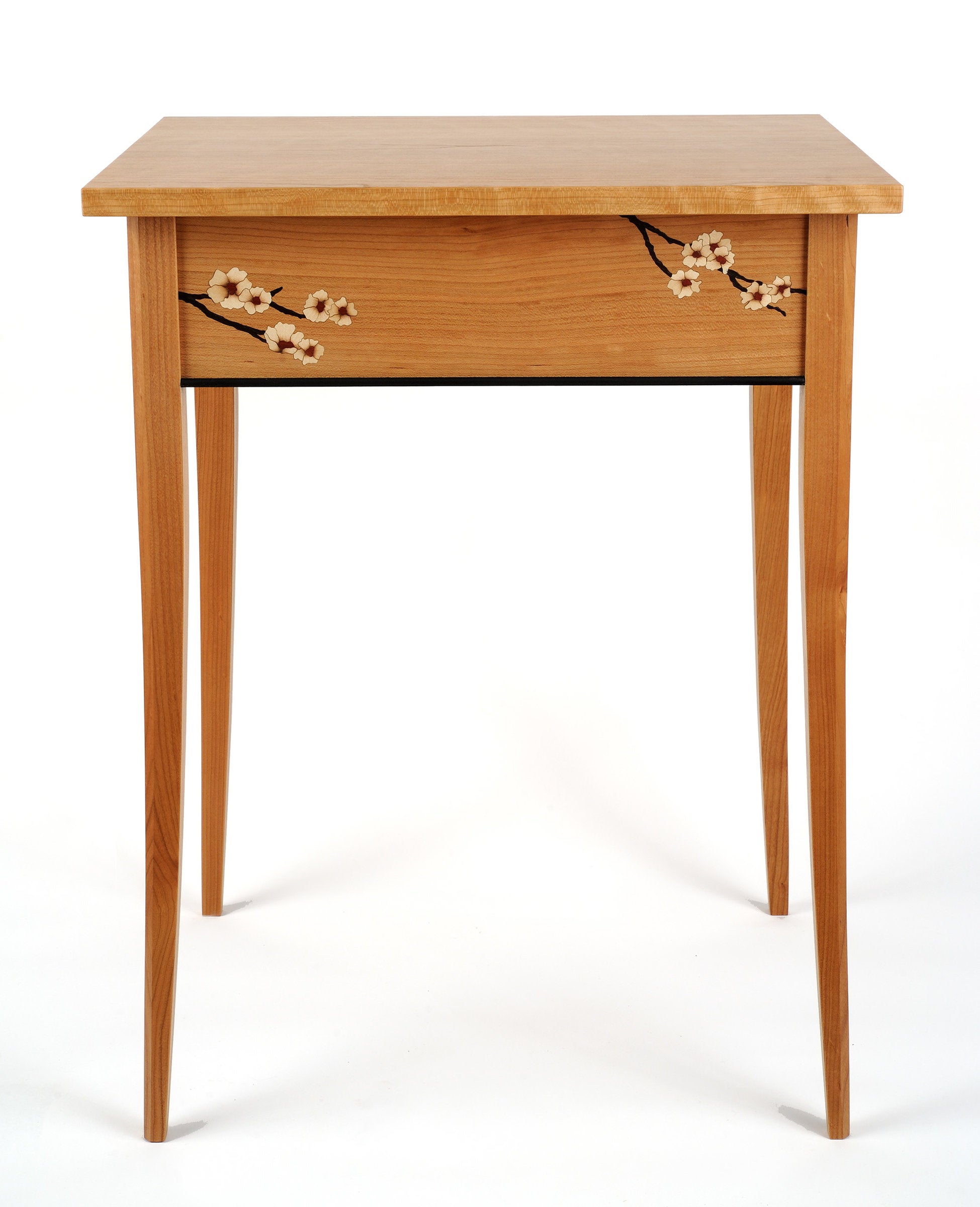 Cherry Blossom Marquetry Side Table