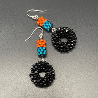 Crochet Circle Earrings