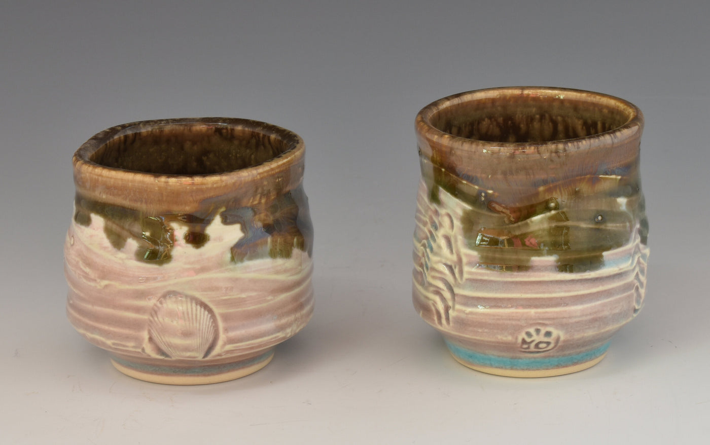Guinomi Porcelain Cup Set in Celadon