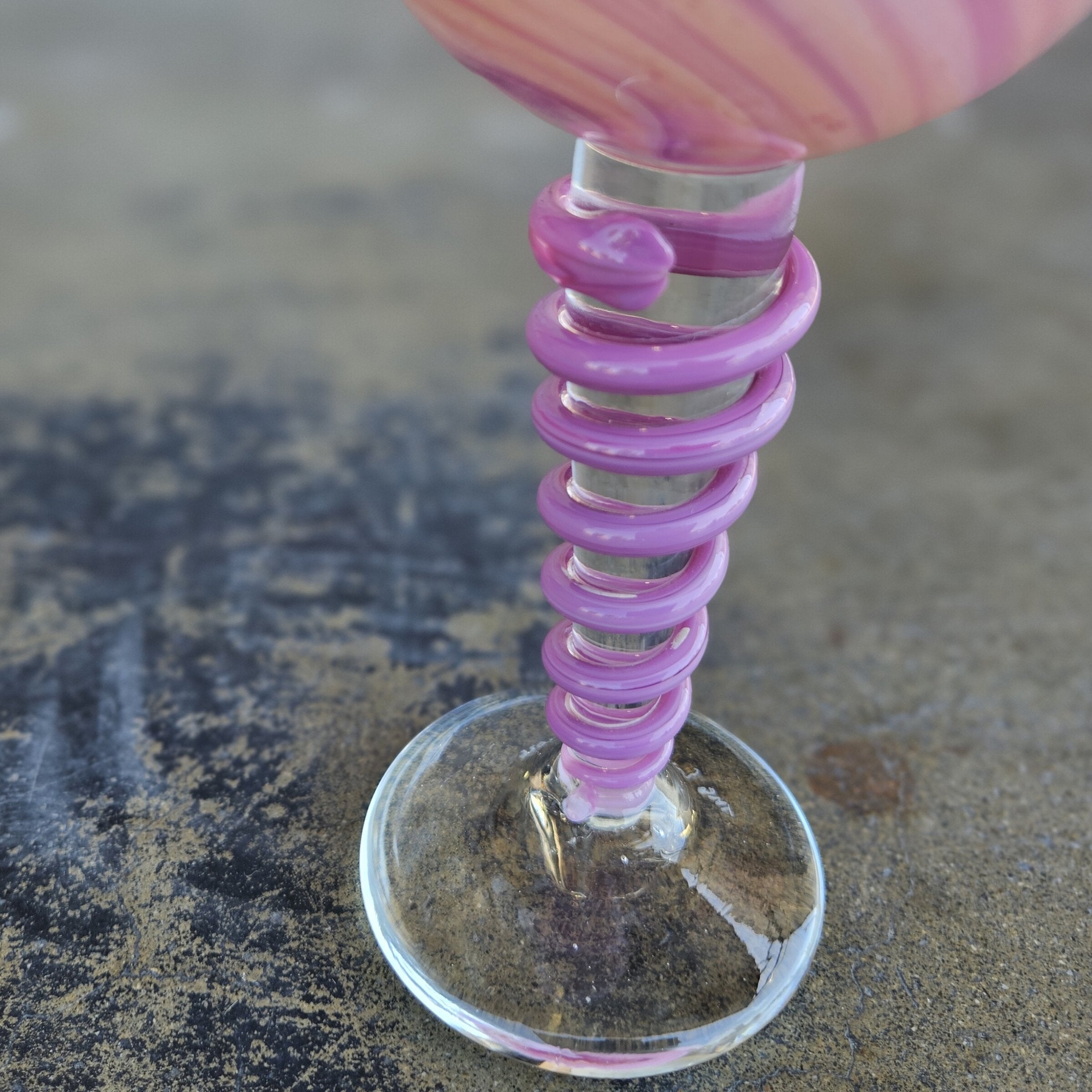 Trailed Stem Mauve Wine
