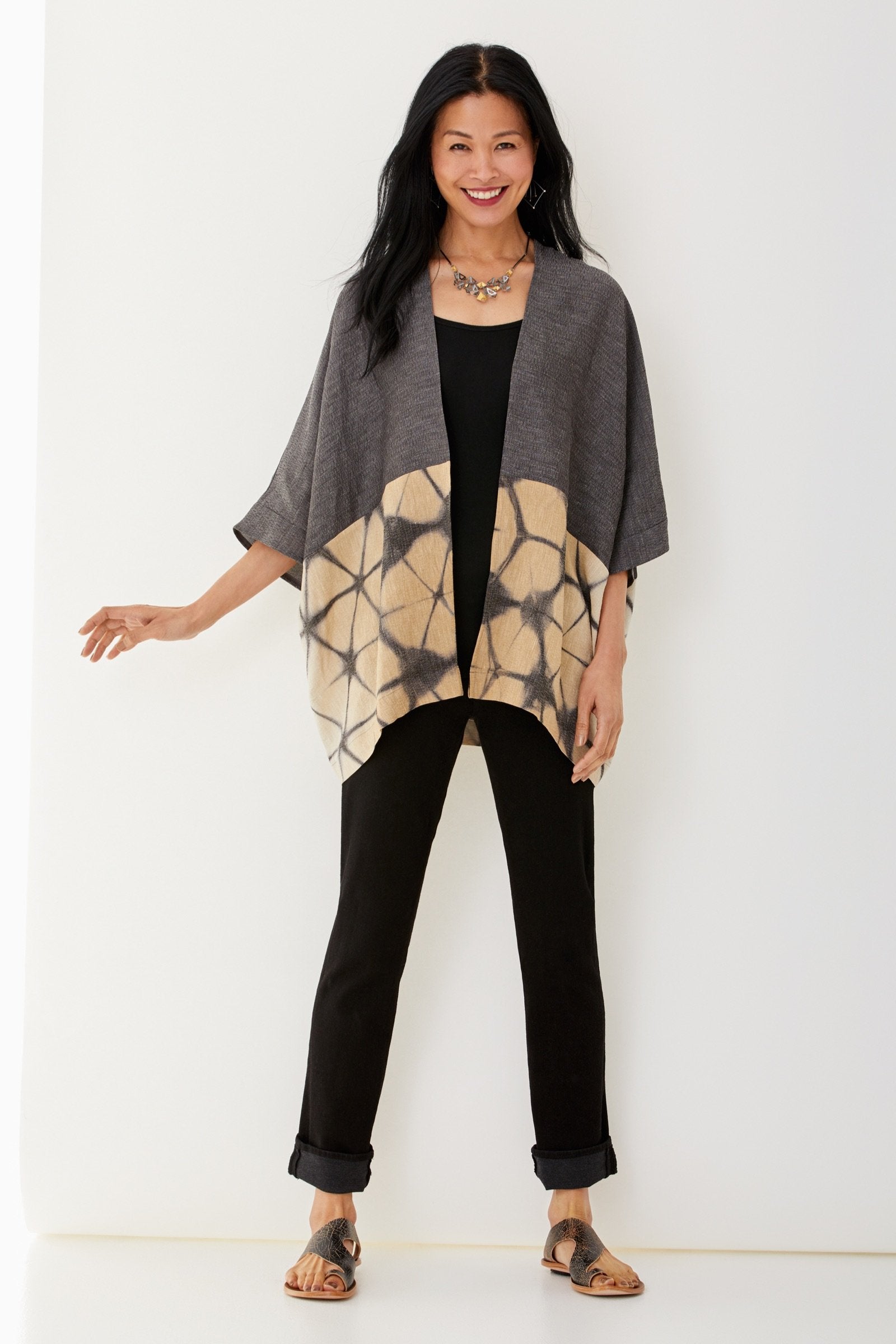 shown with the runaround sue jeans by parker smith and the ionna slide by cydwoq