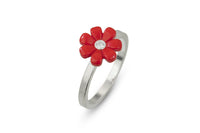 Daisy and Diamond Ring