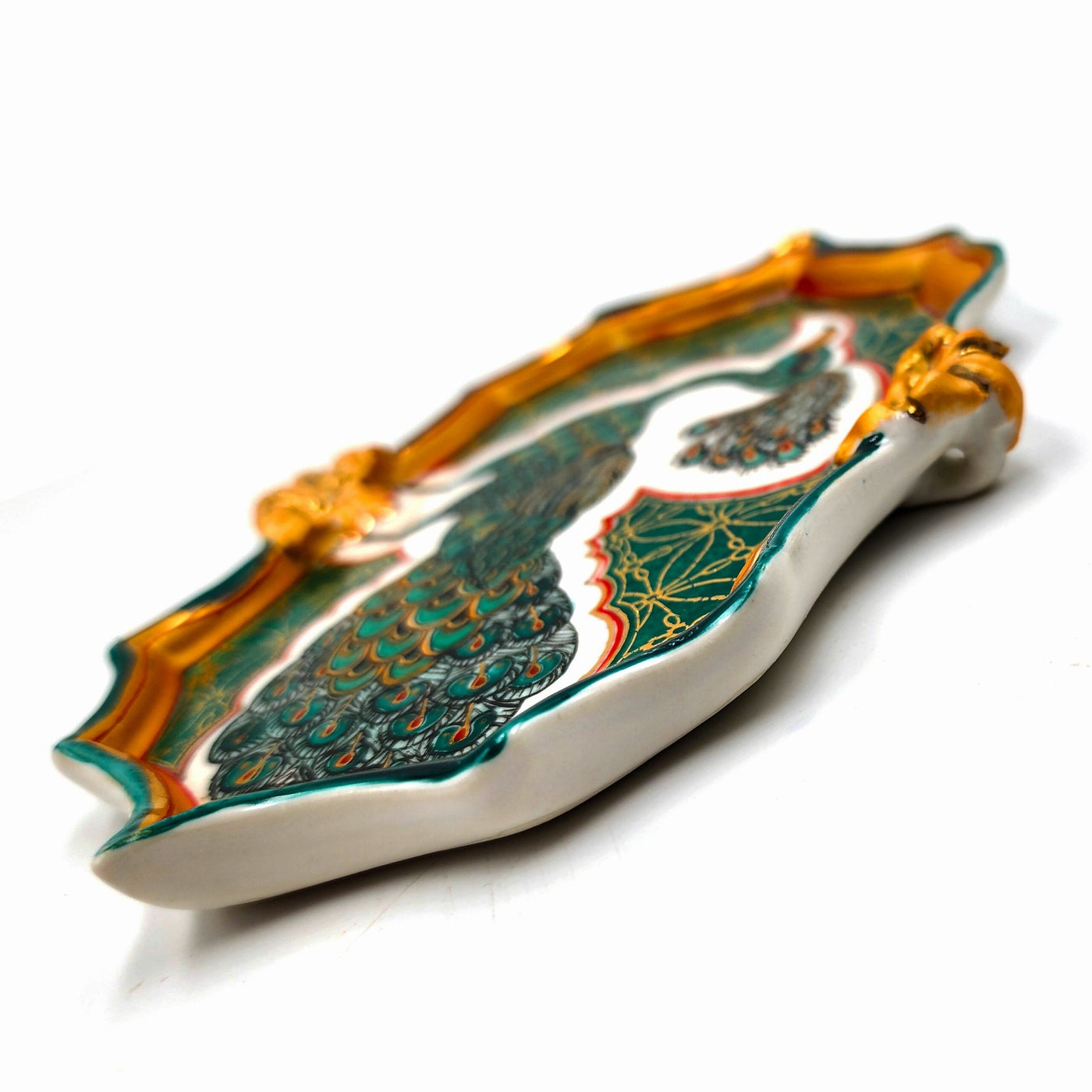 Vintage Peacock Dish