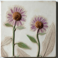 Purple Coneflowers Tile