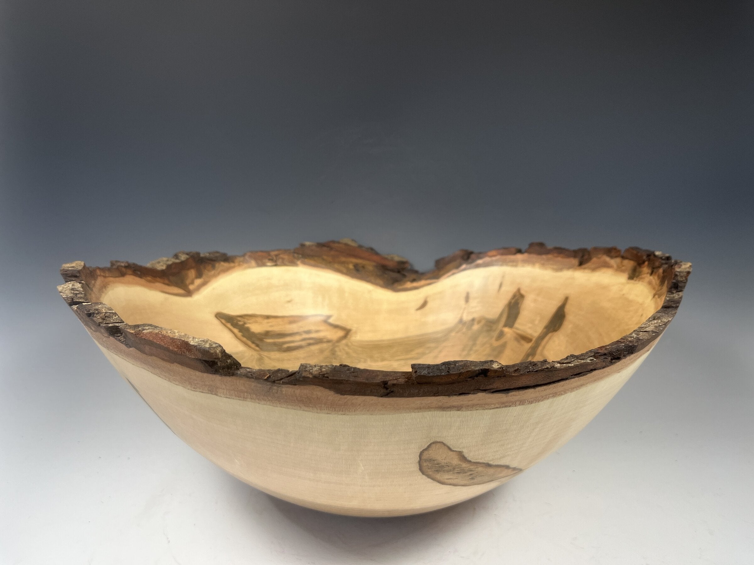 Natural Edge Ambrosia Maple Bowl