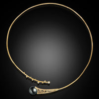 Black Tahitian Pearl Necklace