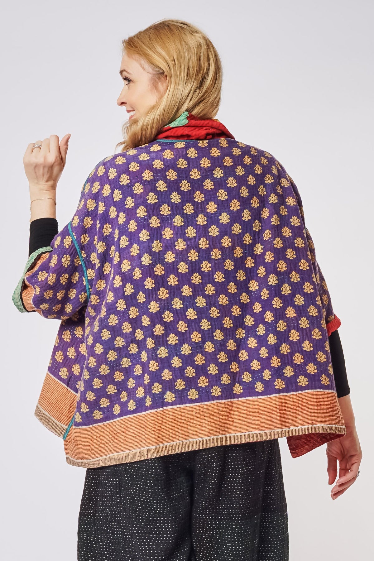 Cowlneck Poncho #2