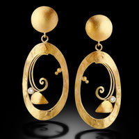 Filigree Hoop Earrings