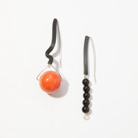 Playful Persimmon Earrings