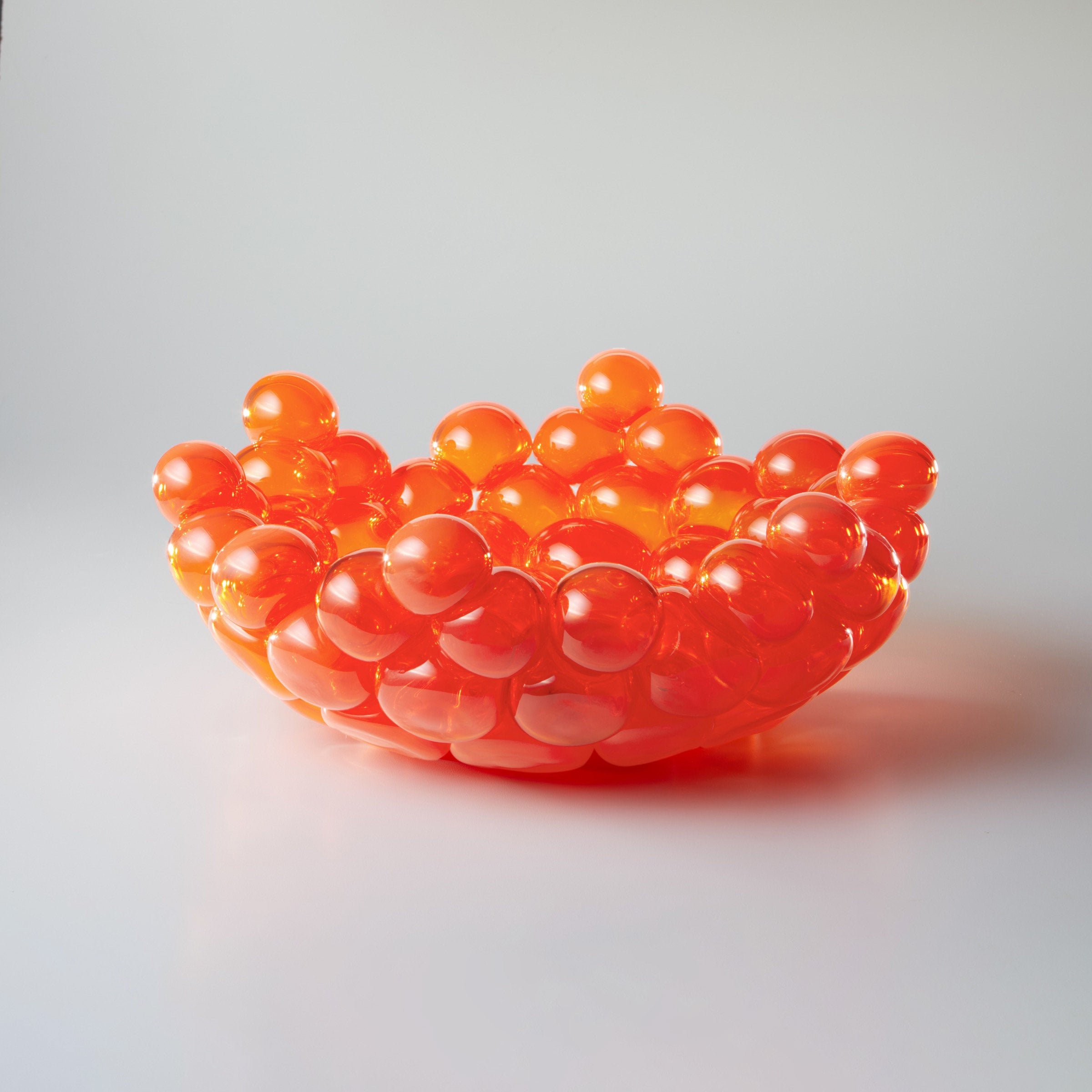 Tangerine Bubble Bowl