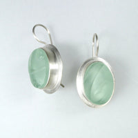 Medium Oval Wire Earrings