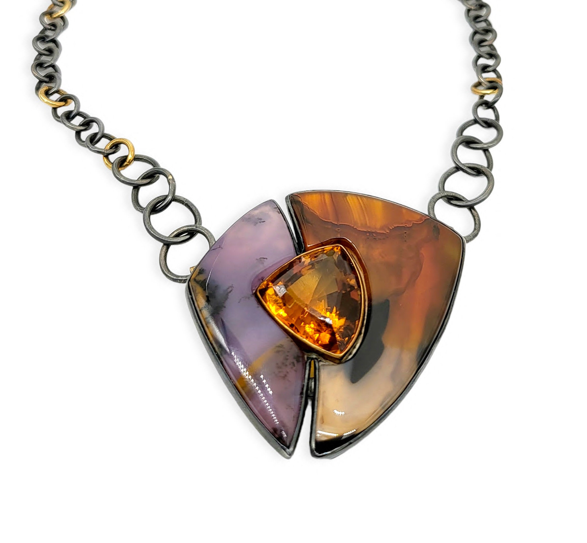 Crocus Sunset Necklace