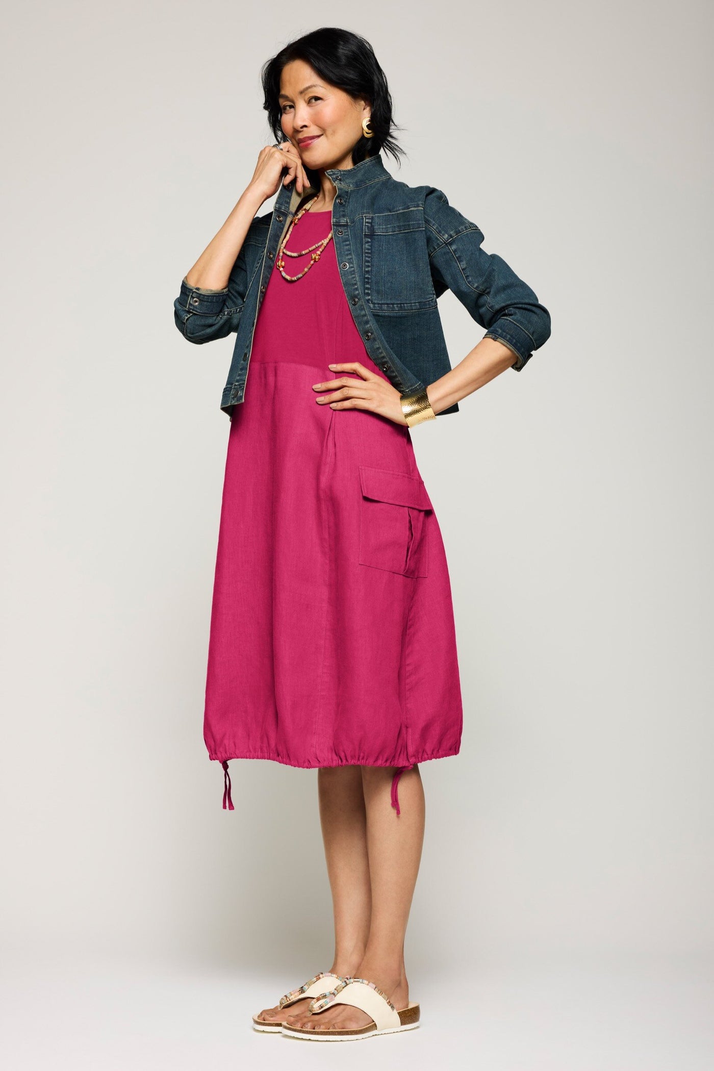 Breezy Pieced Tank Dress